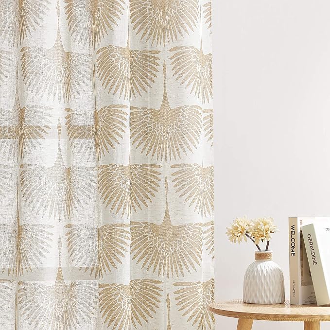 KGORGE Linen Sheer Curtains - Image 4