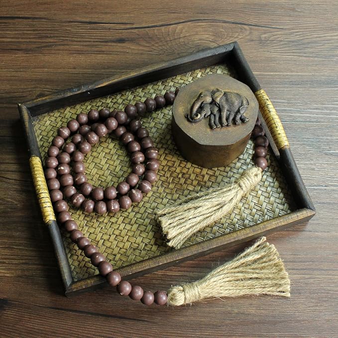 CVHOMEDECO. Wood Beads Garland - Image 7