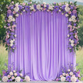 Asee'm Lavender Purple Backdrop Curtains Drapes by Aseem