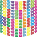 Boao 12 Packs 180 ft Mexican Party Decorations Fiesta Banner Plastic Papel by Boao