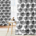 KGORGE Printed Curtains Bohemian Floral and Animal Pattern by KGORGE