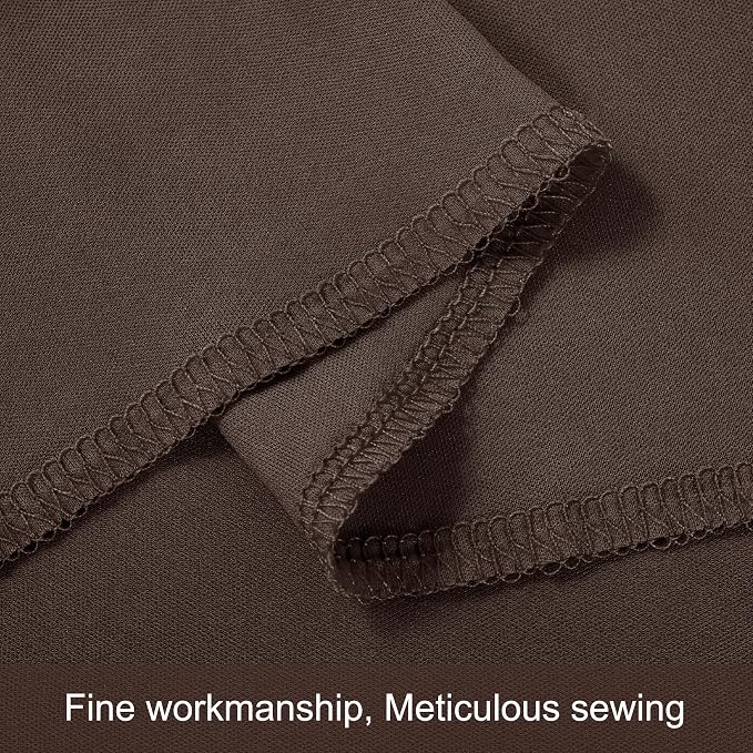 8 Panels Brown Backdrop Curtains - Image 8