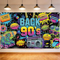Back to The 90's Backdrop by NIUBEHOHO