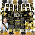 Zirtorei 90th Birthday Decorations by Zirtorei