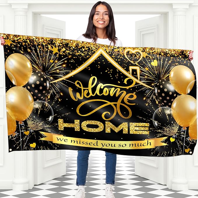 Welcome Home Banner by Bravita