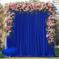Royal Blue Backdrop Curtain Drapes by Wokceer