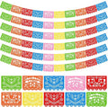 TaoBary 6 Pcs Papel Picado Mexican Wedding Cielito Lindo Party Decor 118 Feet by TaoBary