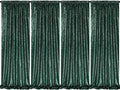 Green Sequin Backdrop Curtains 4 Pcs 2ftx8ft Glitter Shimmer Fabric | Sparkly by B-COOL