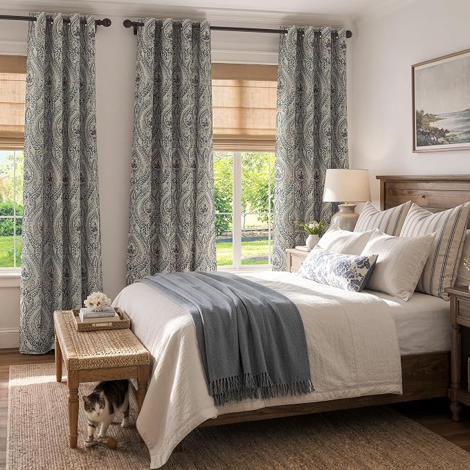 jinchan Linen Textured Curtains - Image 6