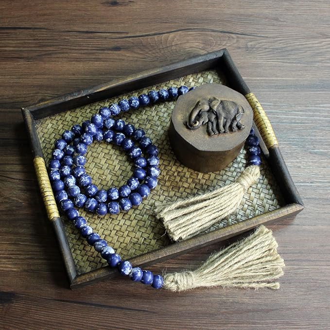 CVHOMEDECO. Wood Beads Garland - Image 7