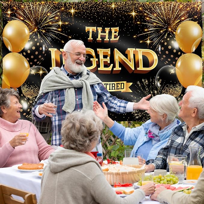 Happy Retirement Banner - Image 5