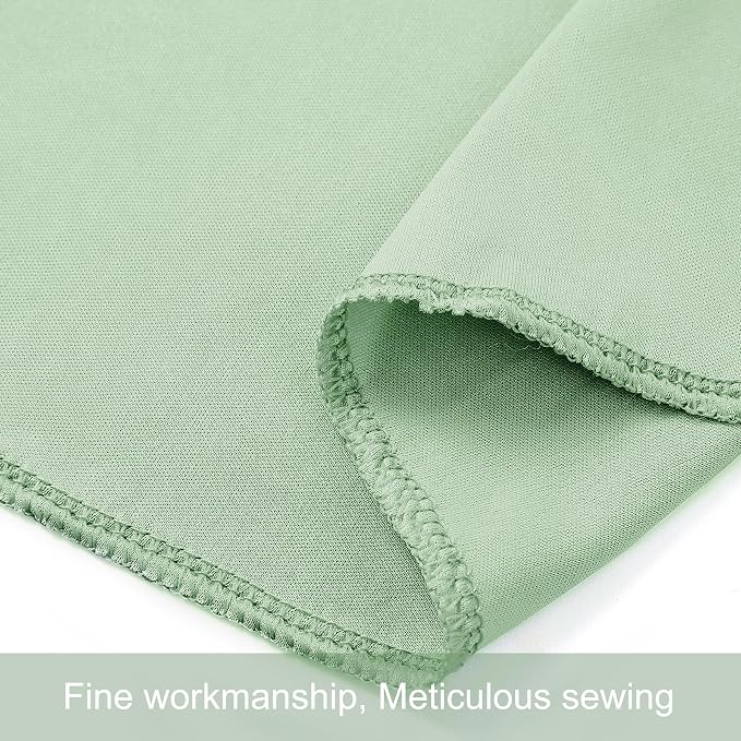 6 Panels Sage Green Backdrop Curtains - Image 8
