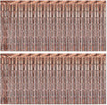 20 Pack Brown Foil Fringe Curtains 3.2ft x 8.2ft Fringe Backdrop Curtain by Ohiyoo