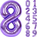 Number Balloons for Birthday Decorations by United-UnicornsParty
