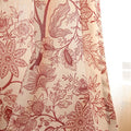 Designer Elegant Linen Printed Curtains, 2 Panels, kitchen Bedroom Living Room by Isaennehomedecoration
