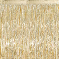 3 Pack 3.3 x 9.9 ft Champagne Gold Tinsel Streamers Party Decorations | Foil by Crosize