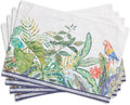 Maison d' Hermine Placemats Set of 4 Reusable 100% Combed Cotton | Cloth Place by MaisondHermine