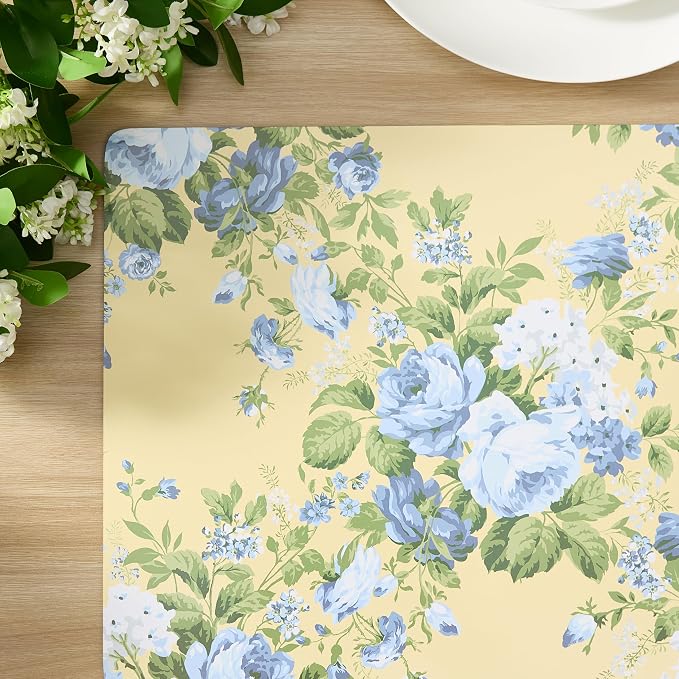 Laura Ashley Cork Placemats, 16 x 12-inch, Joyce | Ideal - Image 6
