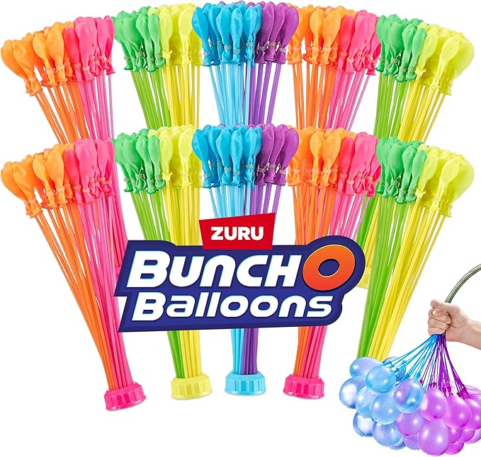 Original Bunch O Balloons Tropical Party 330+ Rapid-Filling Self-Sealing Water by BunchOBalloons