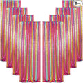 ShinyBeauty Rainbow Backdrop 2FTx8FT Sequin Curtains 8 Panels Photo Backdrops Colorful Curtain Shimmer Background Sparkly Fabric Drapery for Party,Studio,PHOTOBOOTH