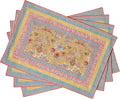 Maison d' Hermine Placemats Set of 4 Reusable 100% Cotton | Cloth Place Mats by MaisondHermine