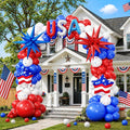 4th of July Balloon Garland Arch Kit, Patriotic Decorations by IROUHOR-PartyDecoration
