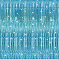 Crosize 8 Pack Laser Blue Party Streamers Backdrop, 3.3 x 9.9 ft | Tinsel Foil by Crosize