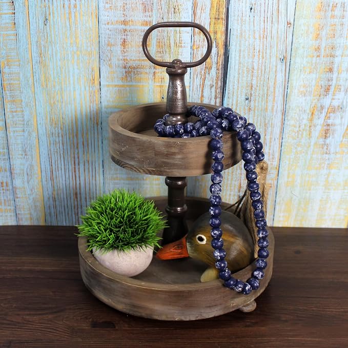 CVHOMEDECO. Wood Beads Garland - Image 3
