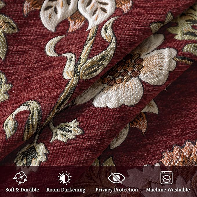 Loom and Mill Vintage Floral Curtains - Image 5