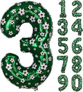 40 Inch Soccer Number 3 Balloons Large Foil Balloon Number 3 Birthday Deco | by Exquisitehighqualitypartydecorationstomeetyoureveryneed%EF%BC%81