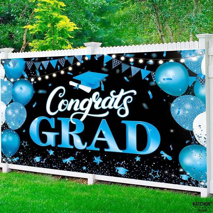KatchOn Graduation Decorations 2026 Congrats Grad Banner 72x44 Inch | - Image 7