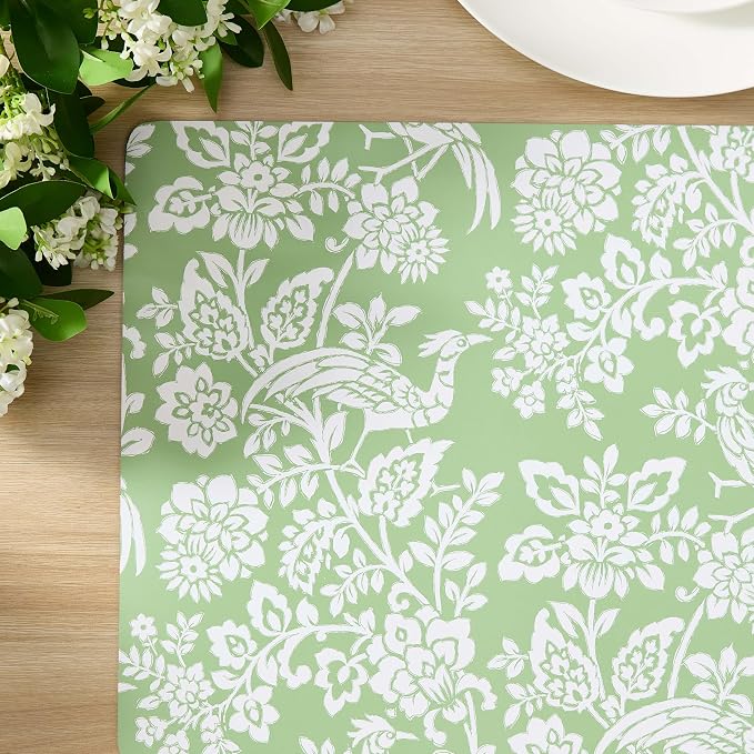 Laura Ashley Cork Placemats, 16 x 12-inch, Adain Palace | Ideal - Image 6