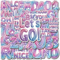 50 Pcs Balloon Letter Stickers Cute Alphabet Vinyl Decal Custom Phrase Sticker by Unknown