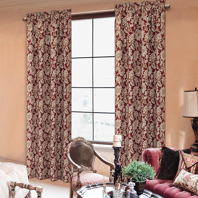 Loom and Mill Vintage Damask Curtains - Image 6