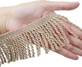 BEL AVENIR Bullion Fringe Trim Curtain Fringes 5 Yard x 2.5 Inches Sewing | by BELAVENIR