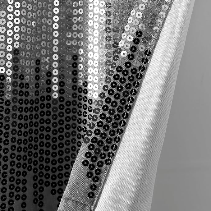 Lush Decor Night Sky Sequins Valance Curtain Single - Image 5