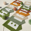 Felt Green Happy Birthday Banner Birthday Decorations by HODIHIWI