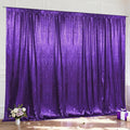 SquarePie 10x10ft Purple Sequin Backdrop, High Density Non-Transparent Glitter by SquarePie