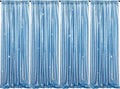 Baby Blue Sequin Backdrop Curtains 4 Pcs 2ftx8ft Glitter Shimmer Fabric | by B-COOL