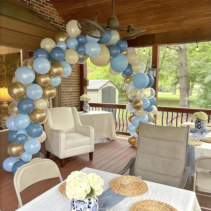Dusty Blue Balloon Set - Image 4