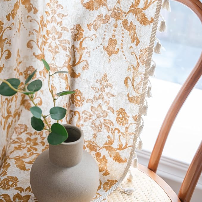 Sutuo Home Boho Curtains for Bedroom Living Room 96 Inches Length Long - Image 4