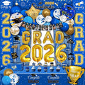 125 PCS Blue and Gold Graduation Party Decorations, 2026 Graduation Decorations by PartySpot%EF%BC%81