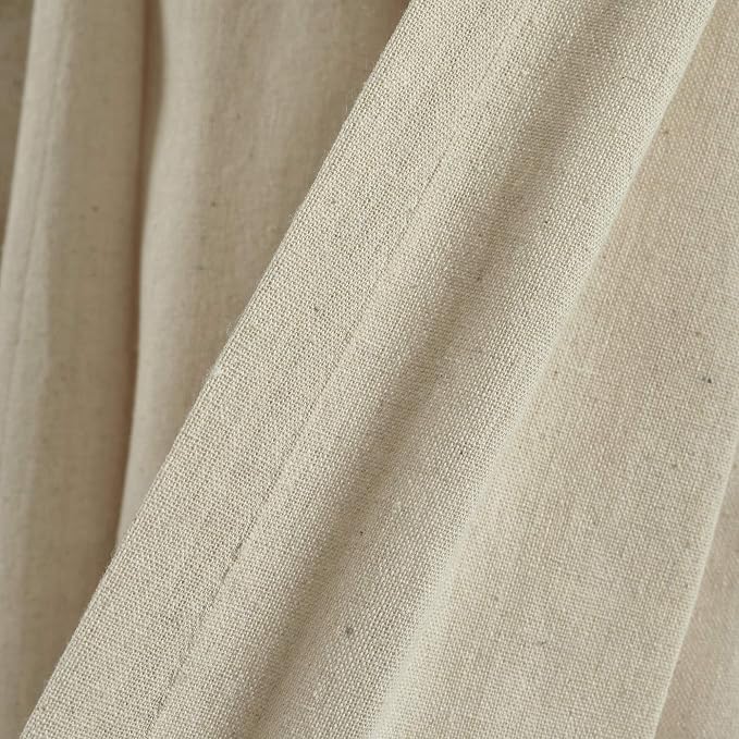 Lush Decor Boho Pom Tassel Window Curtain, 84 x 52 in, Dark Linen - Image 5
