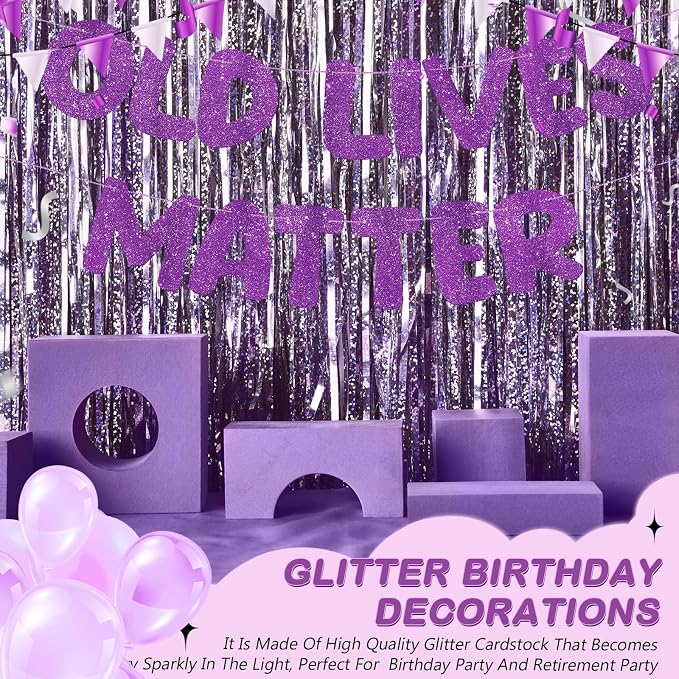 Fulmoon Pre Strung Banner 6.56 ft Funny Birthday Retirement Party Decorations - Image 7