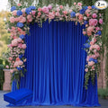 Royal Blue Backdrop Curtain Drapes by Wokceer