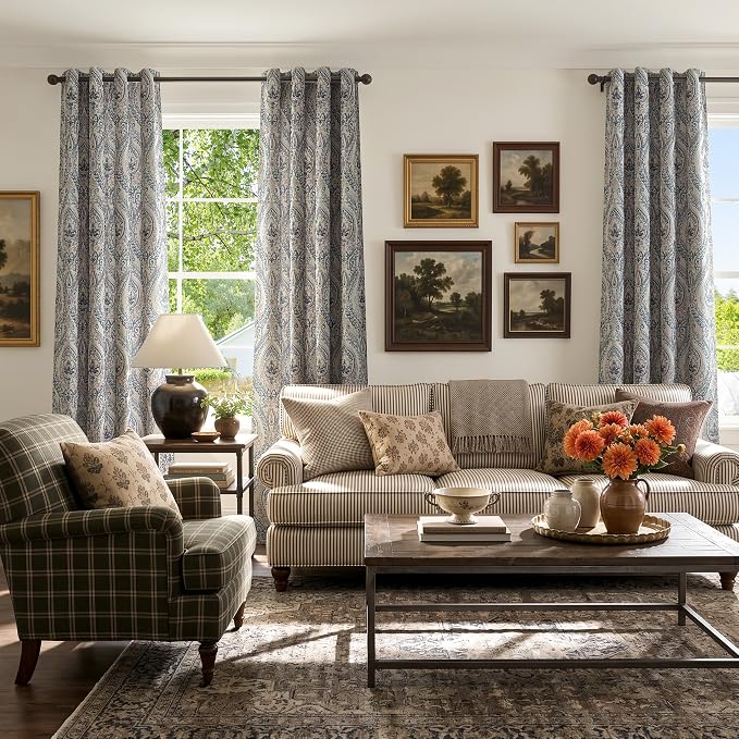 jinchan Linen Textured Curtains - Image 5