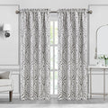 Loom and Mill Modern Damask Curtains by LoomandMill