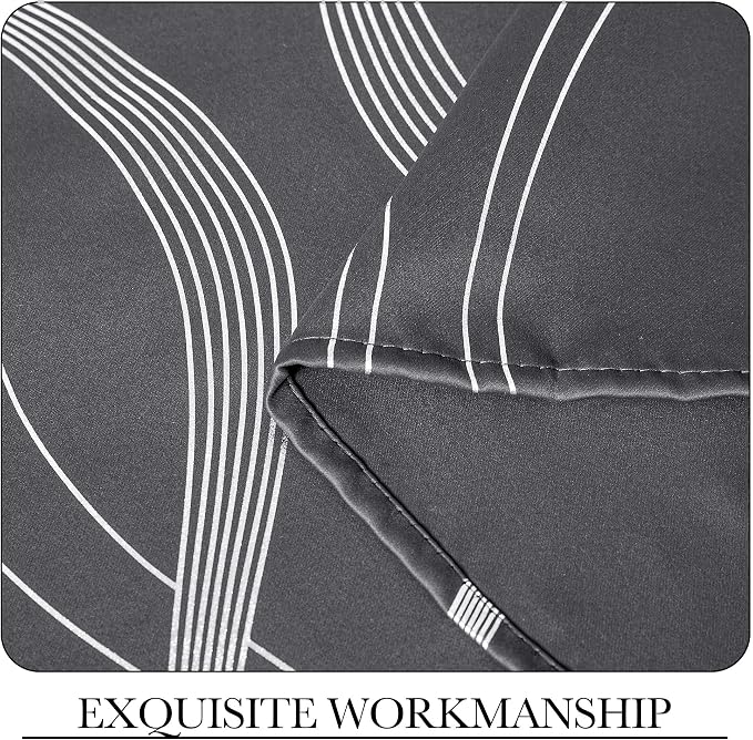 NICETOWN Grey Extra Long Blackout Curtains 120 inches Long 2 Panels Set - Image 7