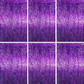 Voircoloria Purple Foil Fringe Backdrop Curtains, Birthday Party Decorations by Voircoloria