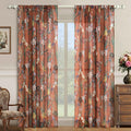 Schweek Terracotta Boho Curtains 63 Inch Long 2 Panels Drapes by Schweek